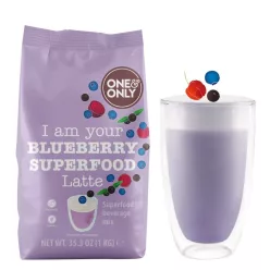 One & Only Blueberry Superfood Latte