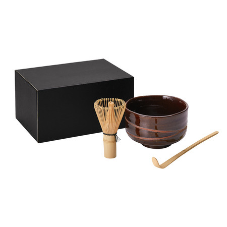 Mount Everest Tea - Katsumi MAtcha Set - Bowl + Chasen + Chashaku