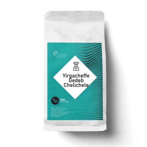 Yirgacheffe Gedeb Chelichele etióp specialty szemes arabica kávé 200g
