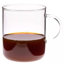 OFFICE – heat resistant glass mug 0,4l