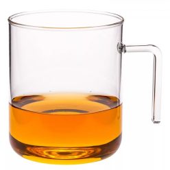 OFFICE dot – heat resistant glass mug 0,4l