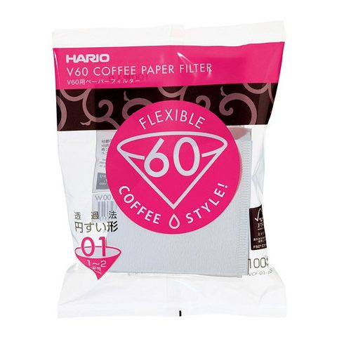  Hario paper filters for V60-01 dripper 100pcs/package