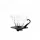 Hario V60 Glass Drip 02 - Black