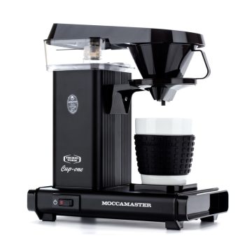 Moccamaster Cup-One Coffee Brewer with two mugs